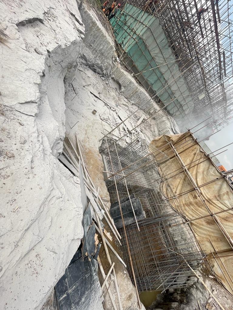 Concassage de matériaux